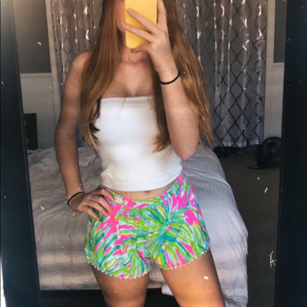 Lily Pulitzer floral shorts
